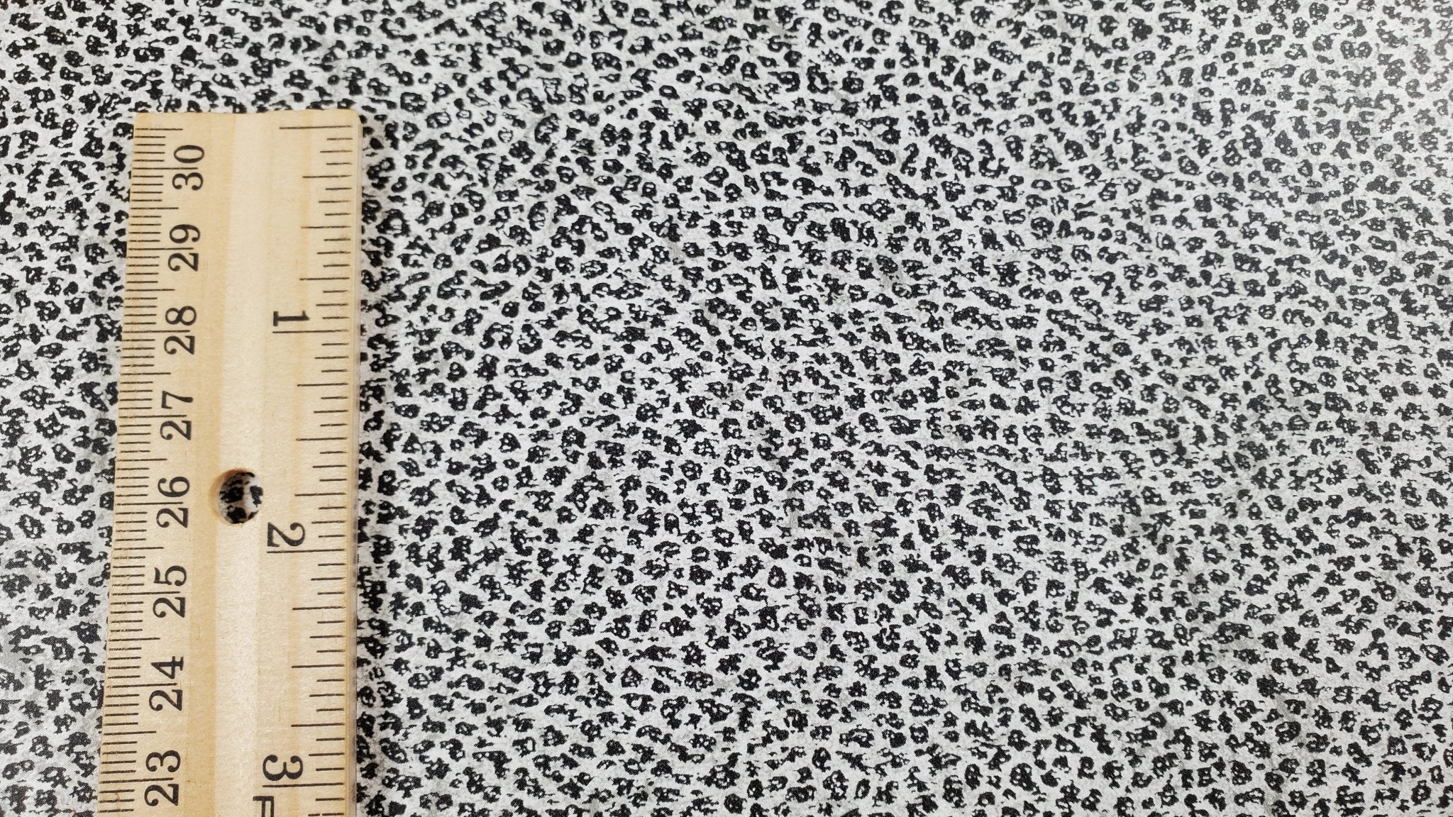 Dollhouse Animal Print Wallpaper 1 piece Black White Exotic 1:12 Scale Miniature - Image 3