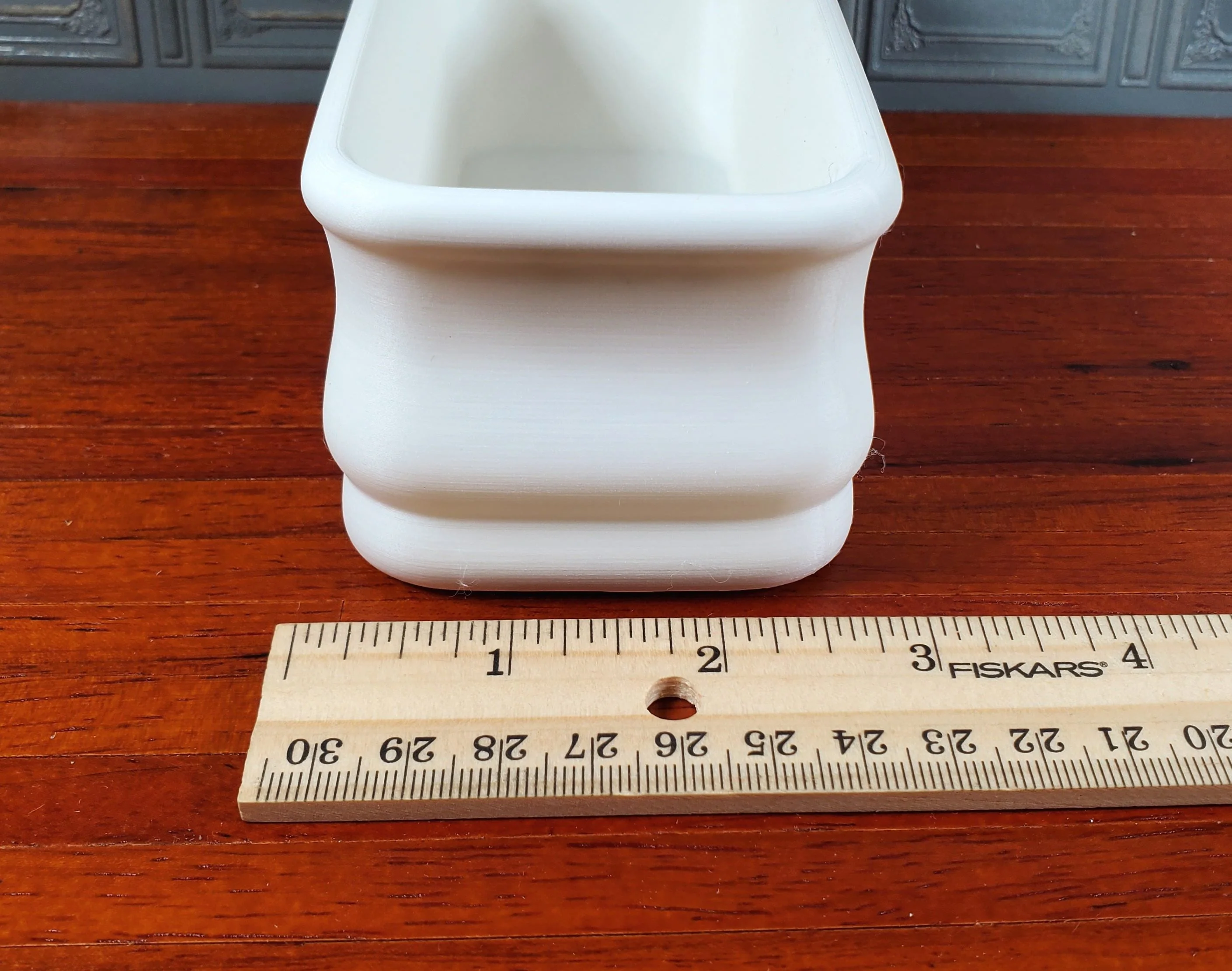 Dollhouse Bathtub Soaking Tub Large Victorian Style 1:12 Scale Miniature - Image 8