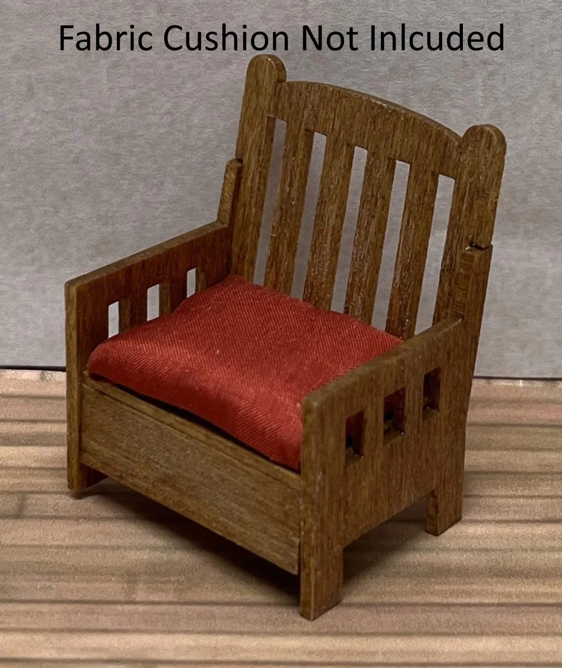 Dollhouse HALF SCALE Furniture KIT DIY Living Room Set Country Style 1:24 Sofa + - Image 5