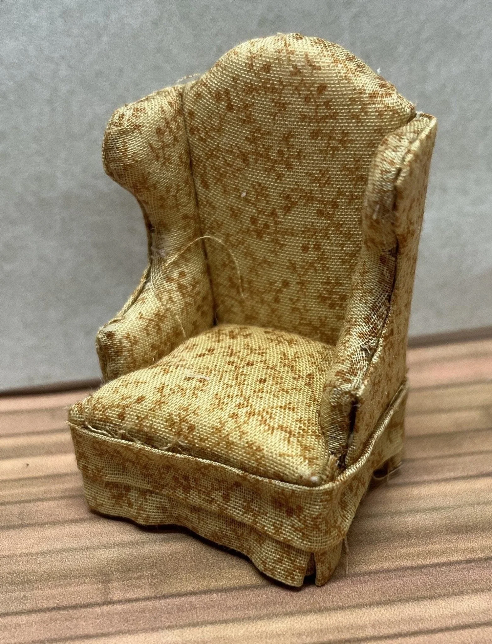 Dollhouse HALF SCALE Furniture KIT DIY Living Room Set Traditional 1:24 Sofa + - Image 5