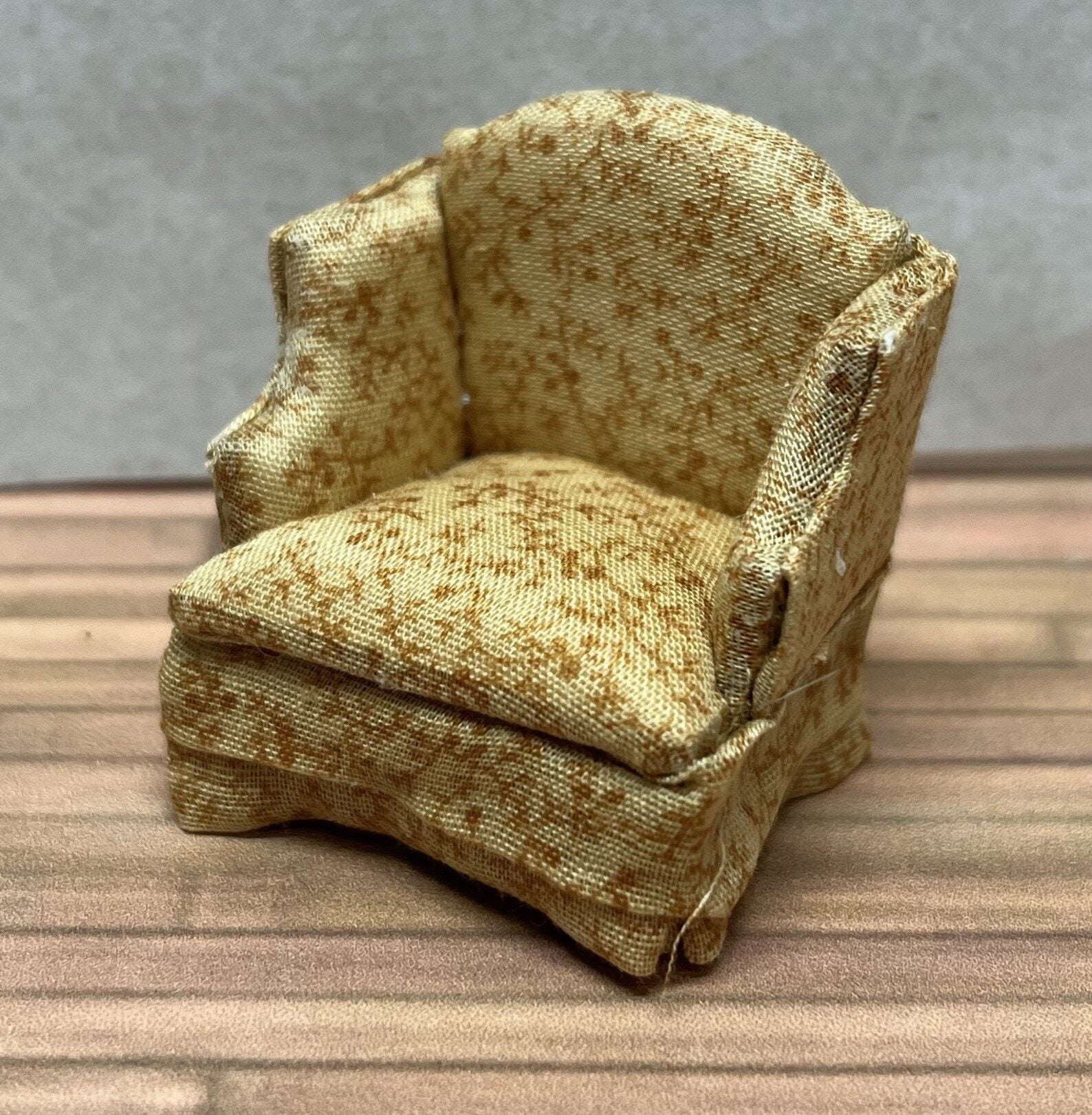 Dollhouse HALF SCALE Furniture KIT DIY Living Room Set Traditional 1:24 Sofa + - Image 6