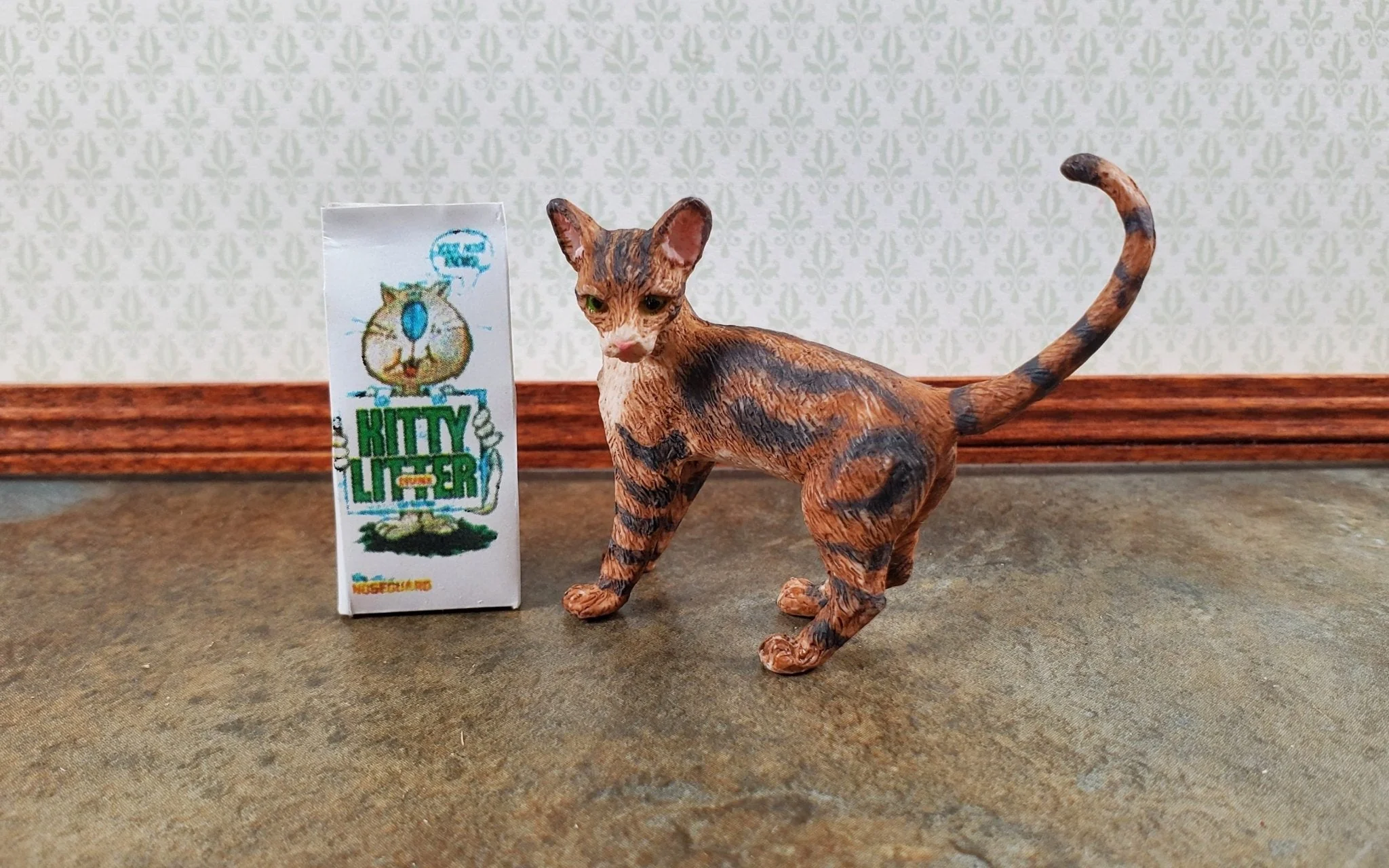 Dollhouse Kitty Cat Litter Bag 1:12 Scale Modern Miniature - Image 3