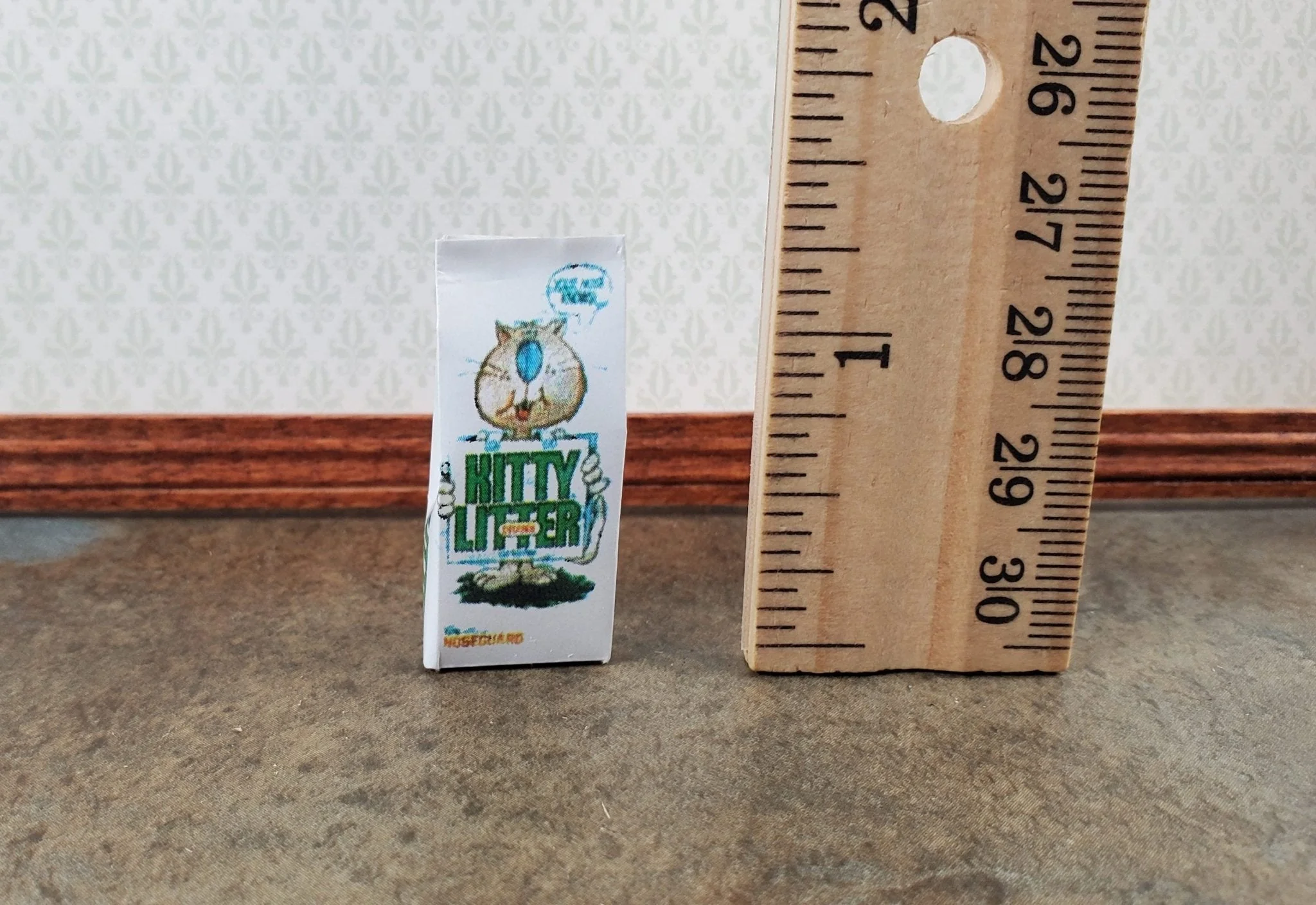 Dollhouse Kitty Cat Litter Bag 1:12 Scale Modern Miniature - Image 4