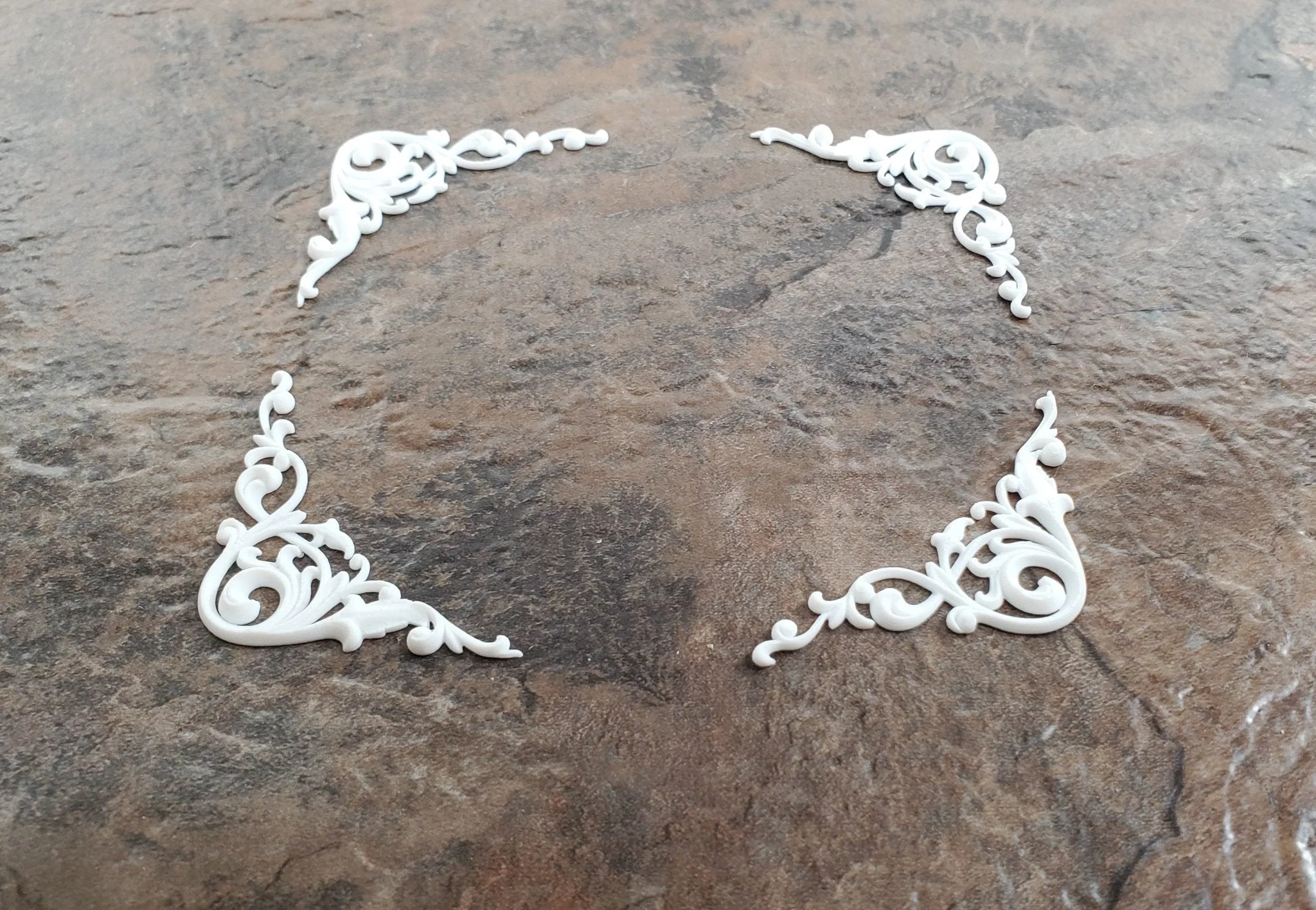 Dollhouse Miniature Architectural Ornament 4 Pieces Walls Ceilings Furniture #73 - Image 3