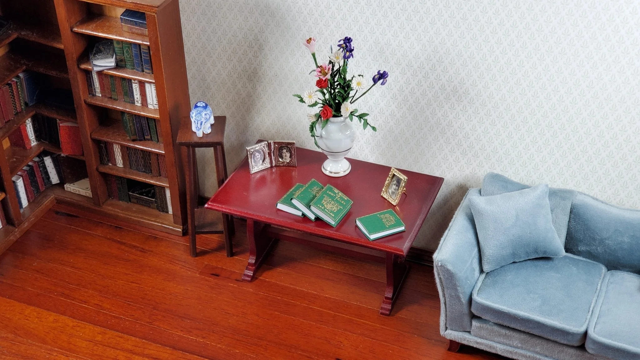 Dollhouse Table Country Kitchen or Dining Room 1:12 Scale Miniature Furniture - Image 4