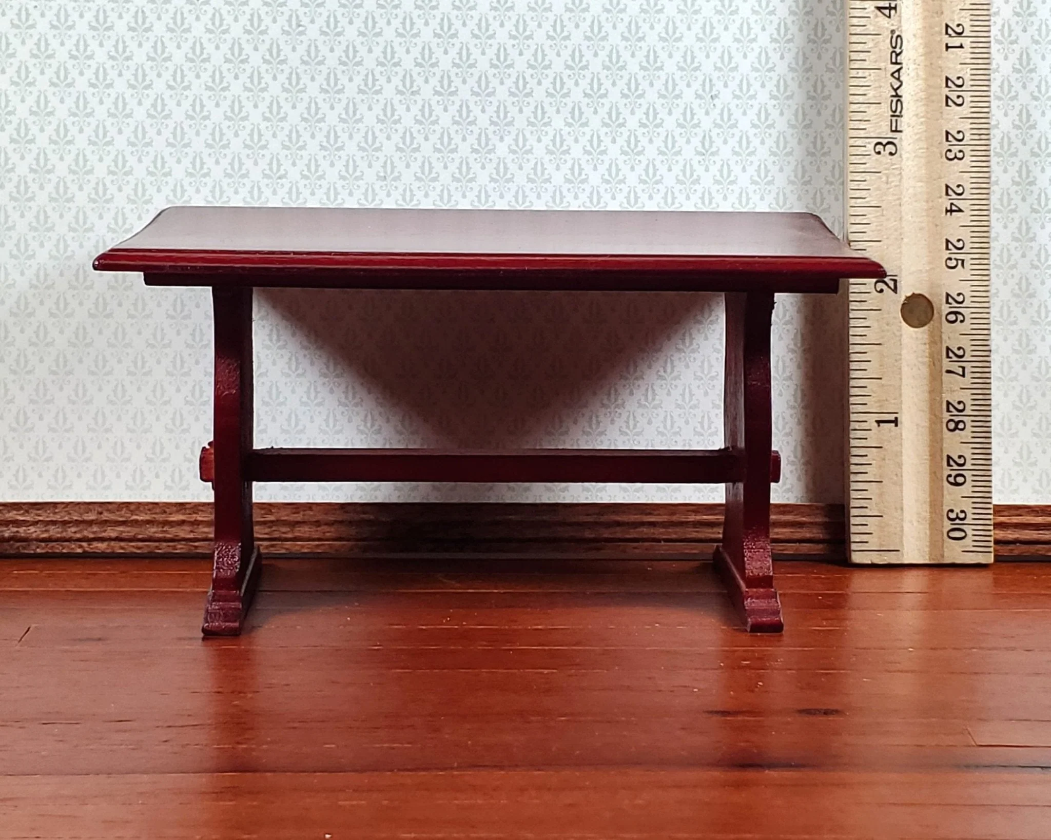 Dollhouse Table Country Kitchen or Dining Room 1:12 Scale Miniature Furniture - Image 5