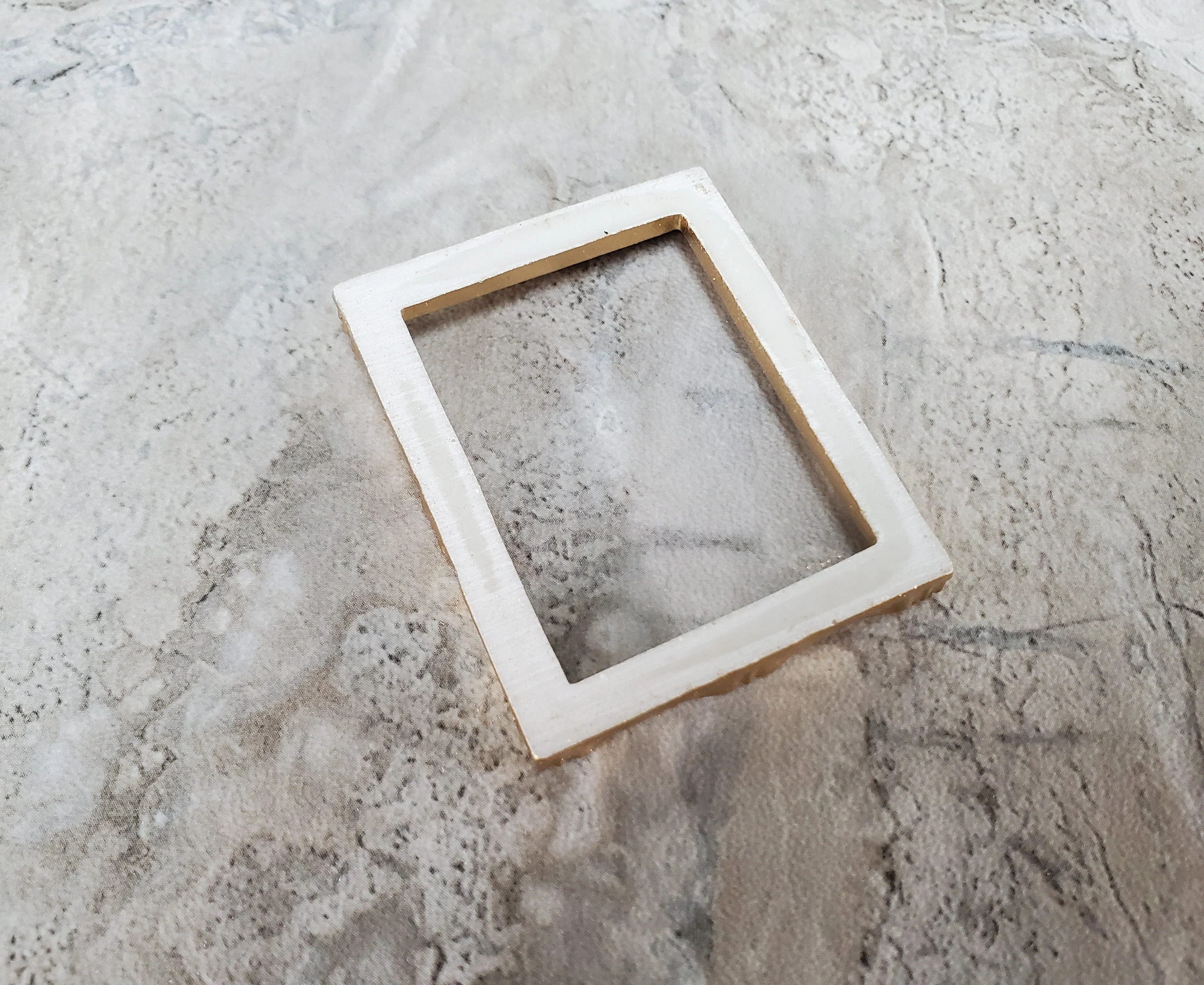 Dollhouse Picture Frame Gold for Paintings Medium Size 1:12 Scale Miniature - Image 5