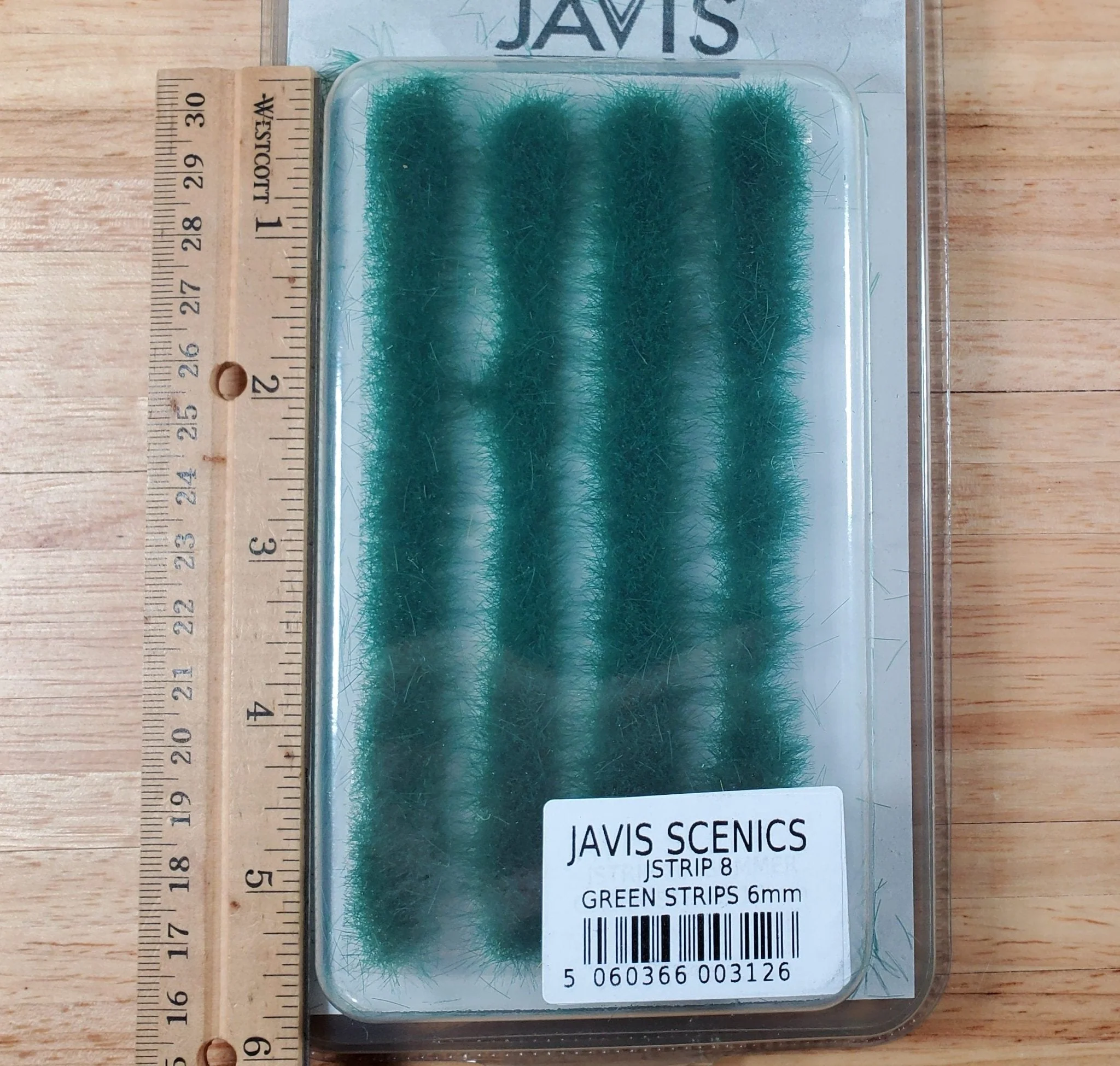 Javis Grass Green Strips Model RR Dioramas Dollhouses Scenery JSTRIP8 - Image 3