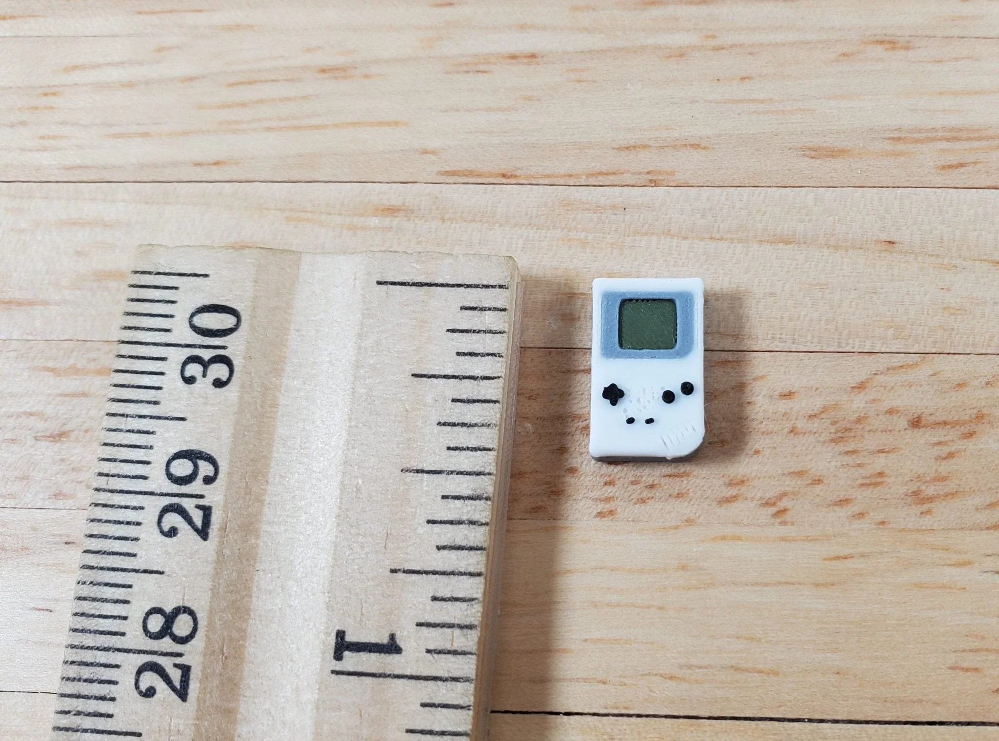 Miniature Prop Handheld Gaming Console Retro 1:12 Scale Action Figure Dollhouse - Image 4